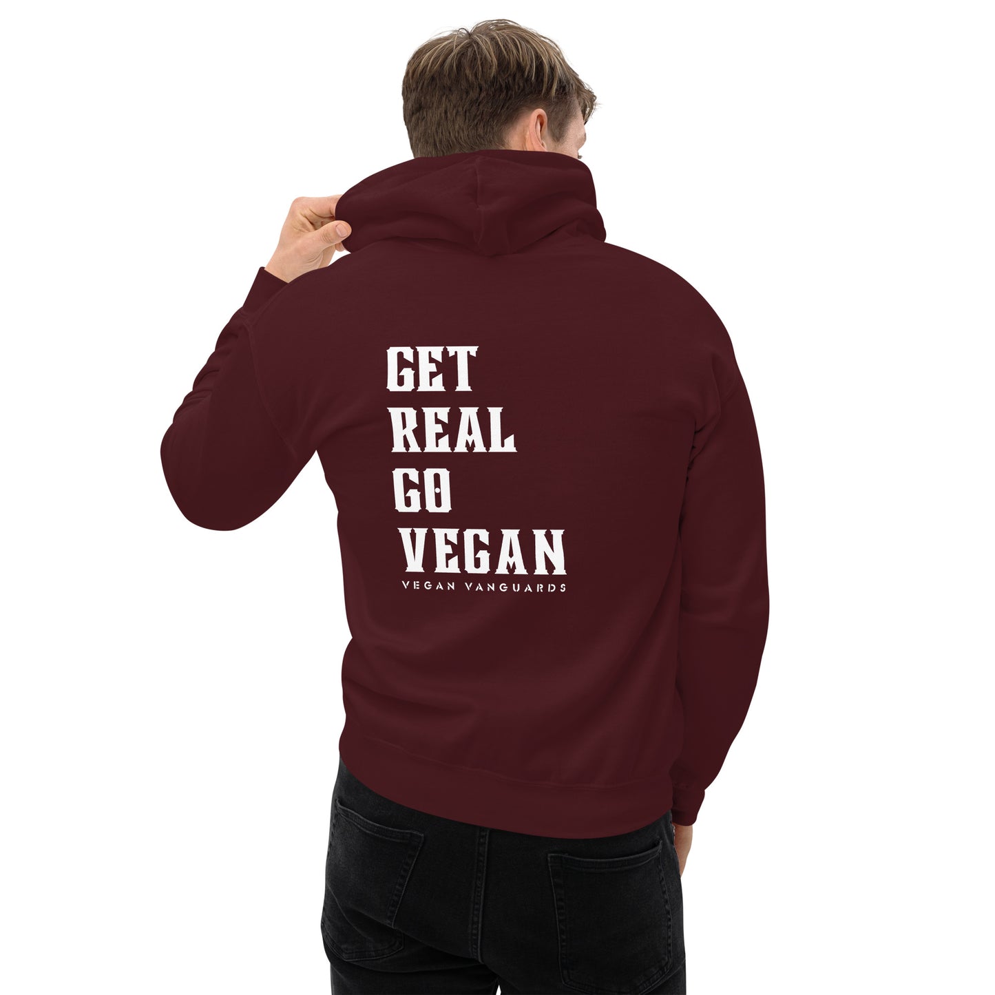 'UR Love is a Lie'- Vegan Water Based Ink Print - Unisex Midweight Hoody